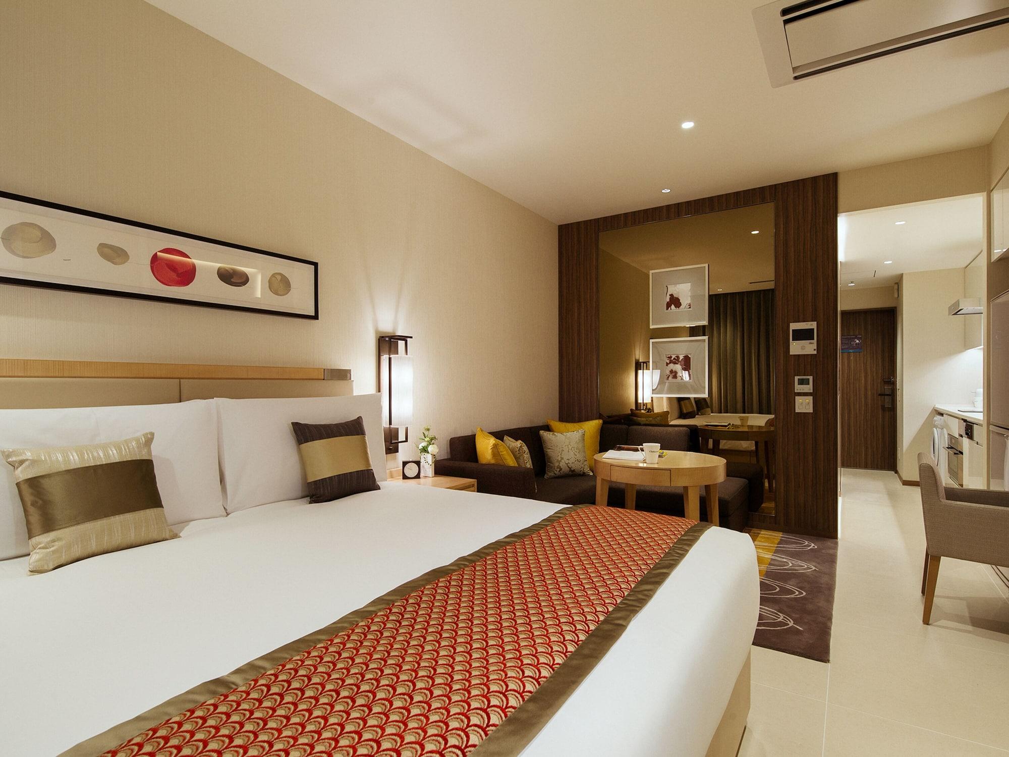 Hotel Oakwood Premier Präfektur Tokio Exterior foto Deluxe Studio