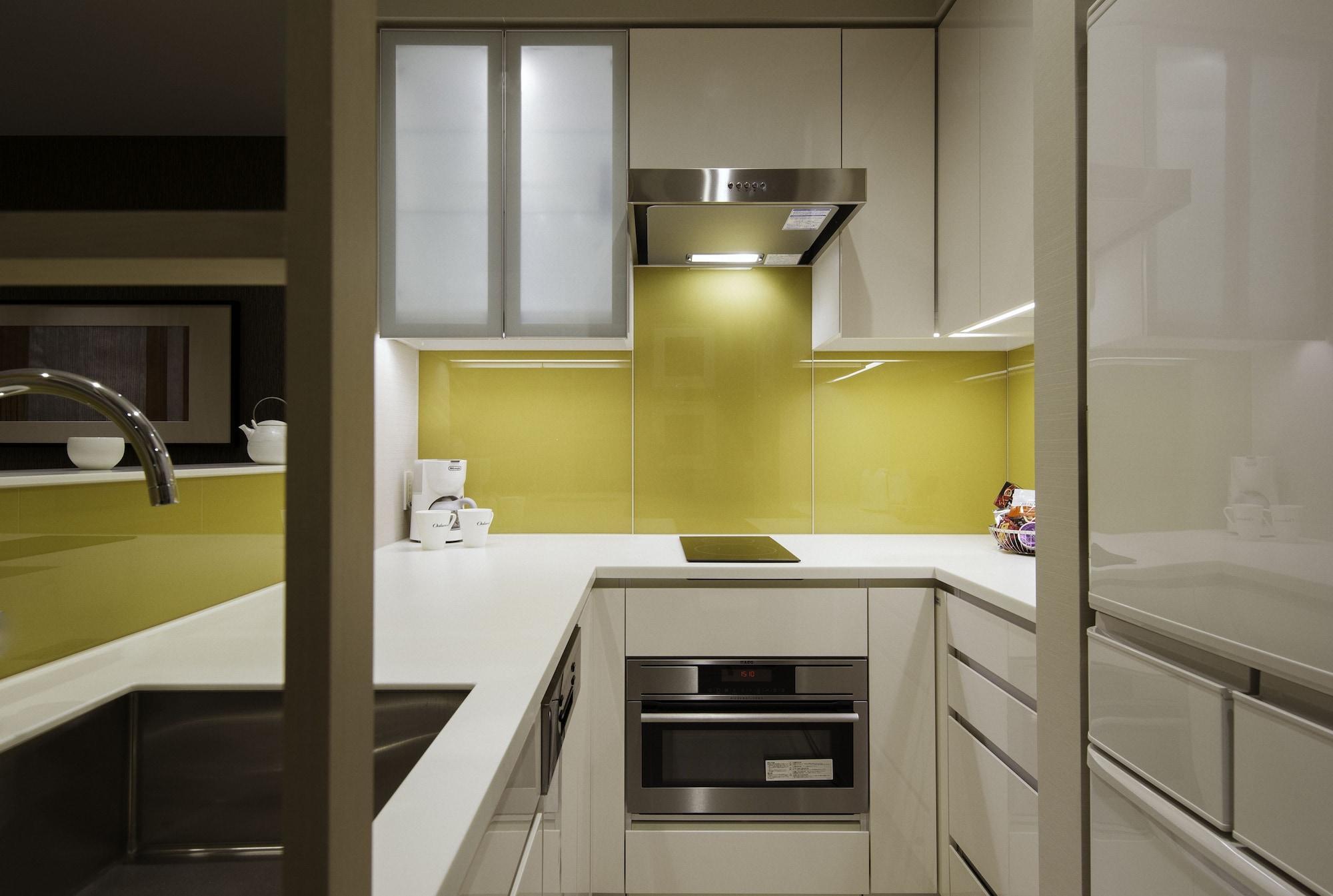 Hotel Oakwood Premier Präfektur Tokio Exterior foto A modern kitchen