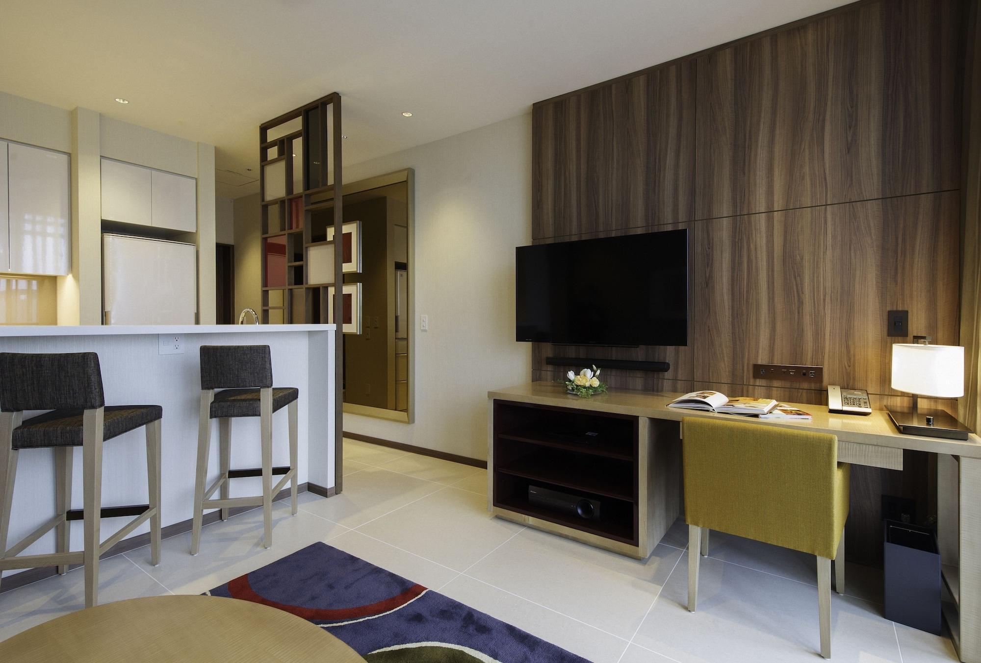 Hotel Oakwood Premier Präfektur Tokio Exterior foto A typical Studio apartment