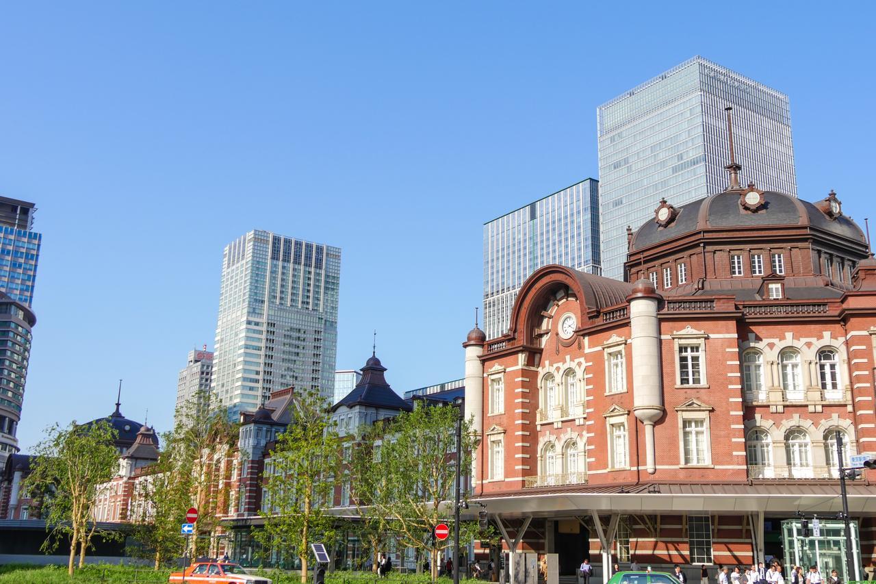 Hotel Oakwood Premier Präfektur Tokio Exterior foto The station building